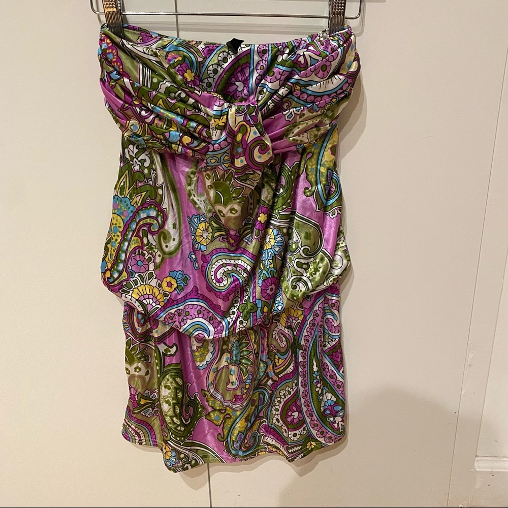 Printed print dress